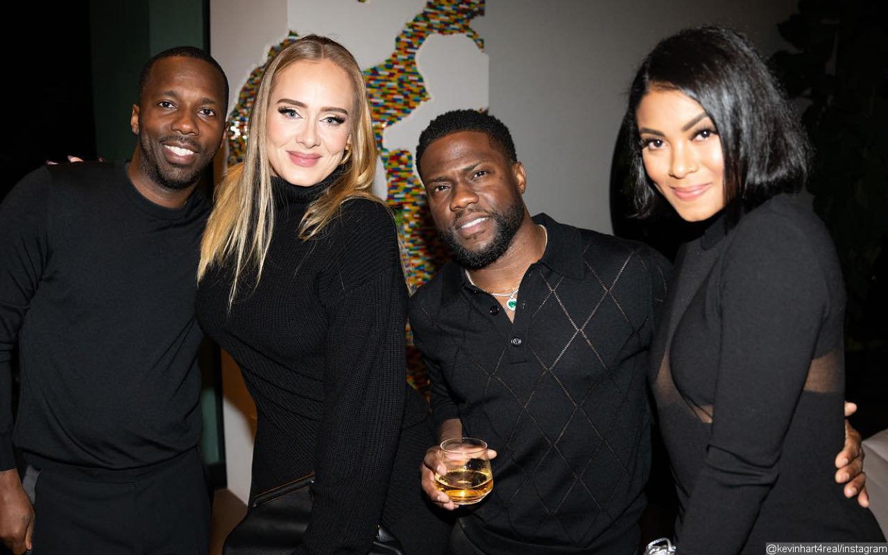 Adele and Rich Paul Beaming During Double Date Night With Kevin Hart and Eniko Parrish