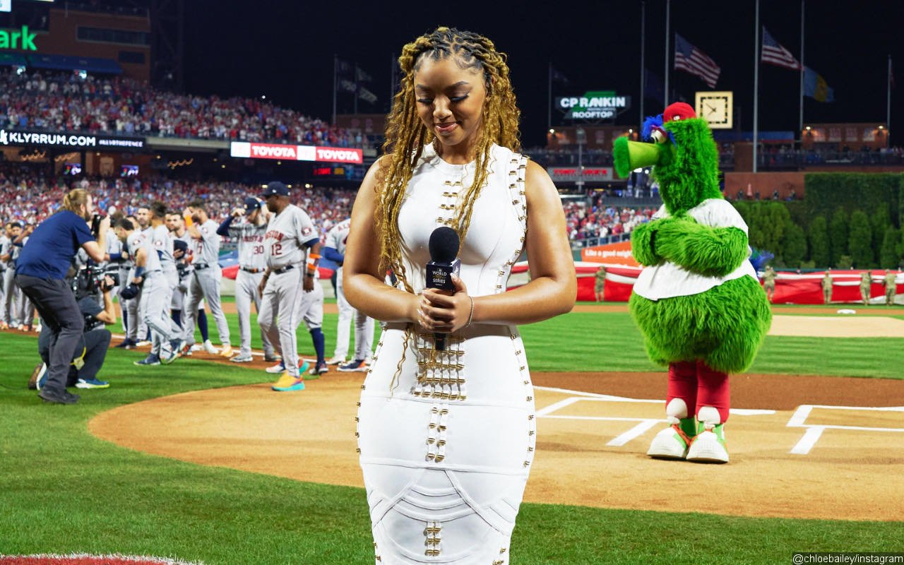 Chloe Bailey's National Anthem Performance at World Series Game 3 Earns