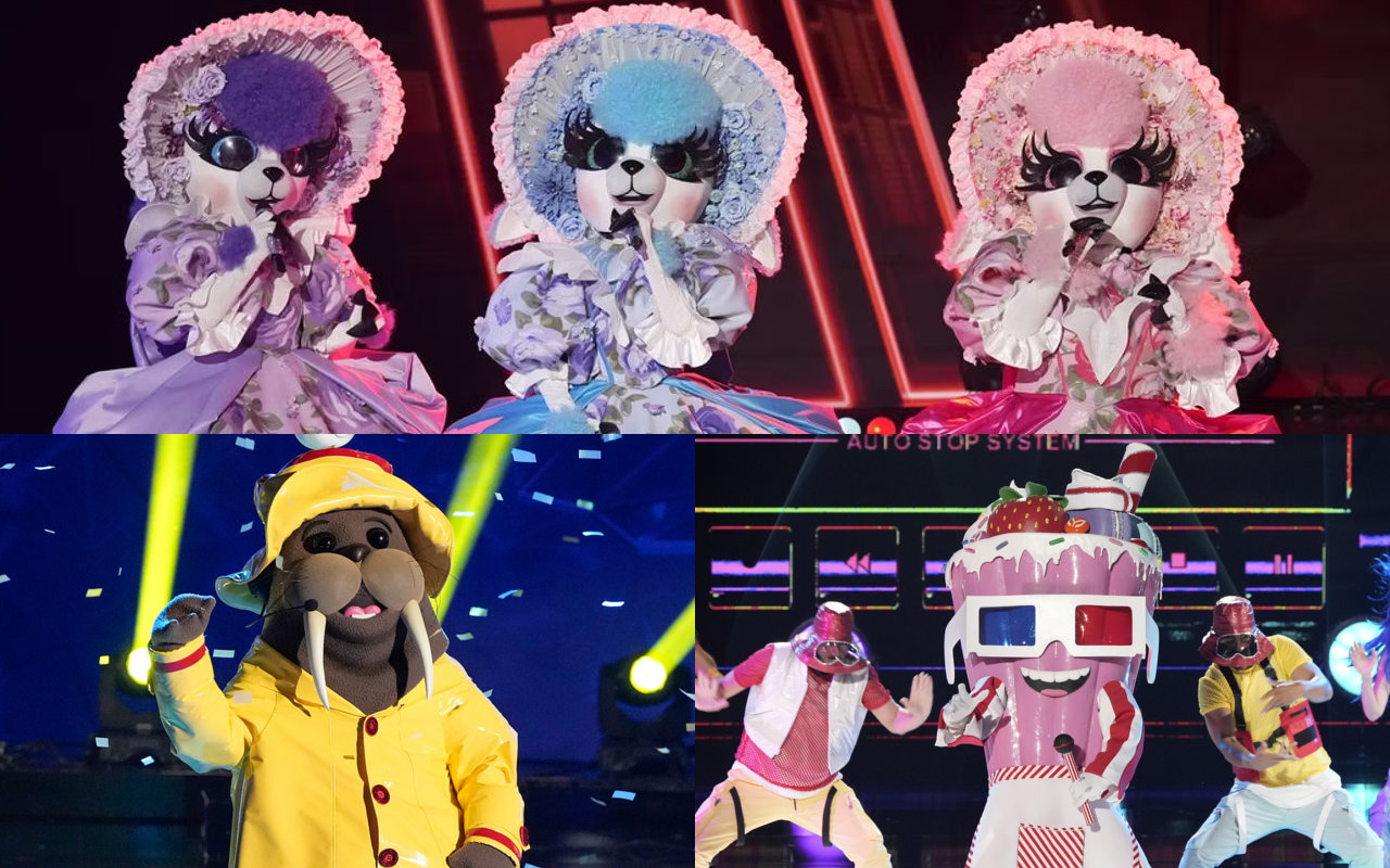 The Masked Singer Recap Lambs Pitted Against Walrus And Milkshake On