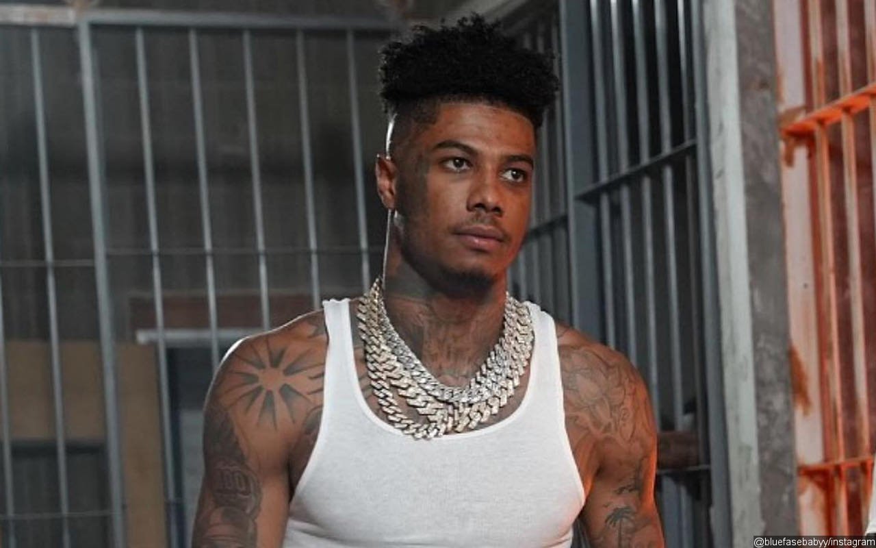 Blueface Slammed Into the Wall in New Video of His Arrest