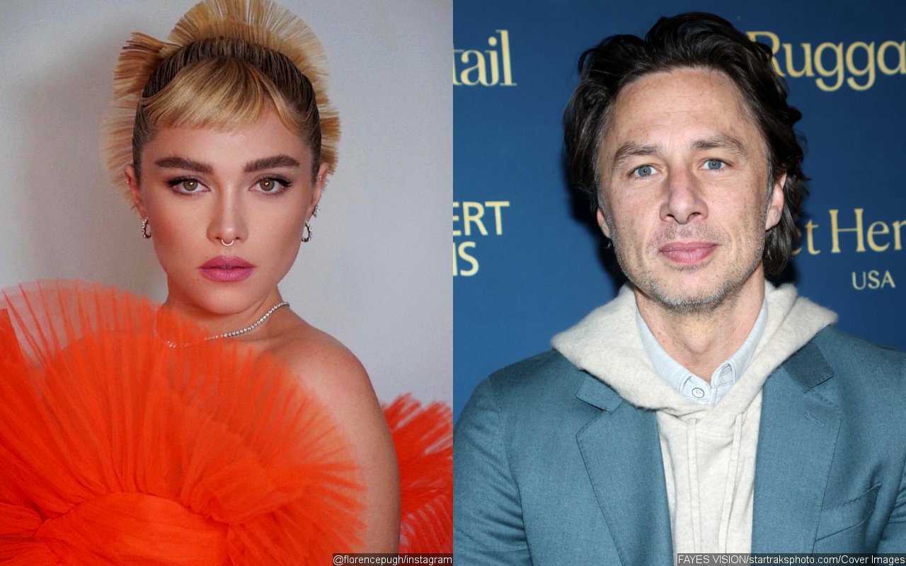 Florence Pugh and Zach Braff Pose Together at 'A Good Person' Premiere ...