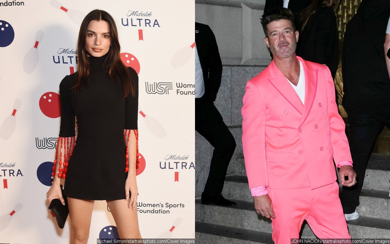 Emily Ratajkowski's 'Blurred Lines' Co-Star Recalls 'Scramble' After Robin Thicke Groped the Model