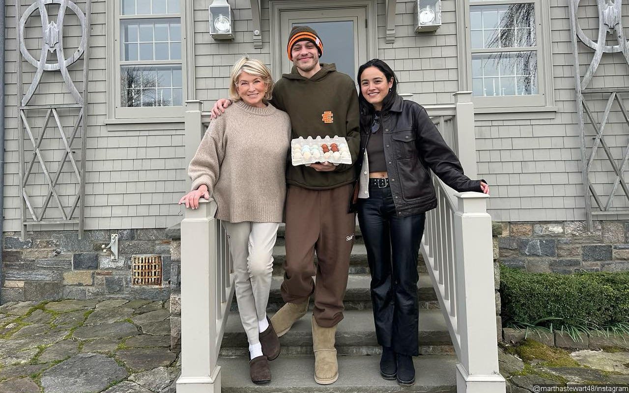 Pete Davidson and Chase Sui Wonders Visit Martha Stewart's Farm to Celebrate Easter