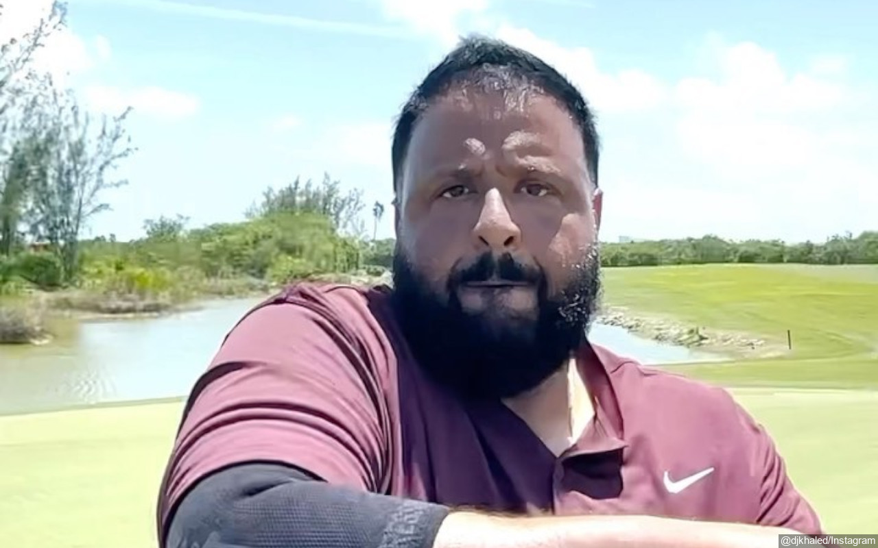DJ Khaled All Smiles on Golf Day Despite 'So Much Pain' After Epic Surfing Fall