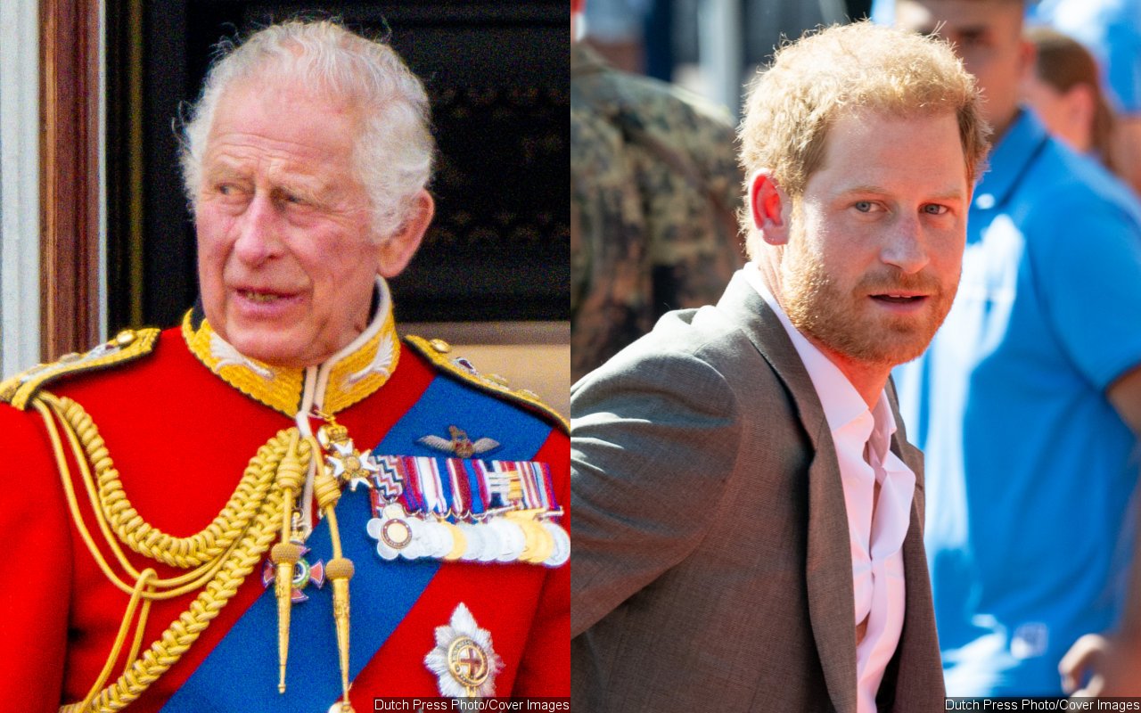 King Charles III Shares Throwback Pic With Prince Harry in Father's Day Tribute Amid Feud