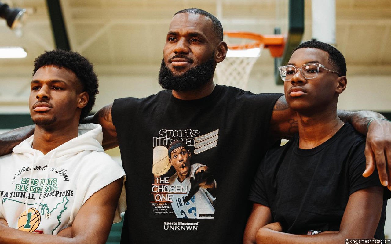 LeBron James' Sons Bronny and Bryce Honor Him in Sweet Father's Day Tributes