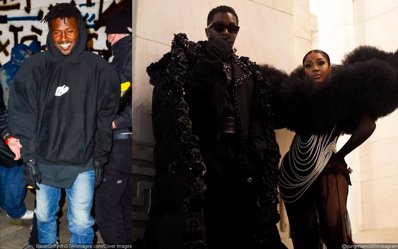Antonio Brown Trolls Diddy With His Photo With Yung Miami