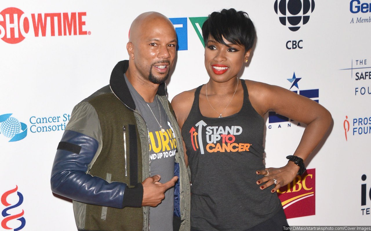 Jennifer Hudson Dubs Common 'a Beautiful Man' Despite Playing Coy When Asked About Their Romance