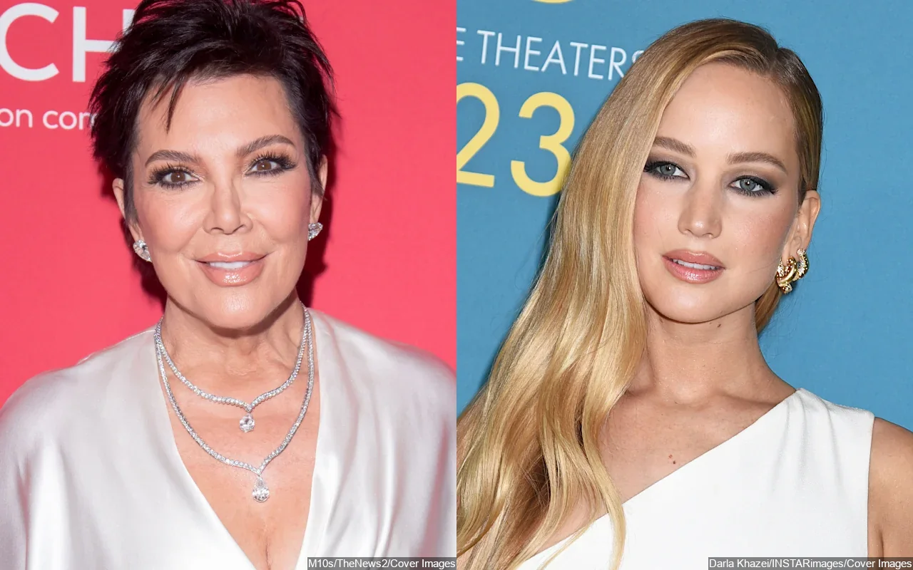 Kris Jenner and Jennifer Lawrence Wrestle on Bed in Silly Birthday Tribute