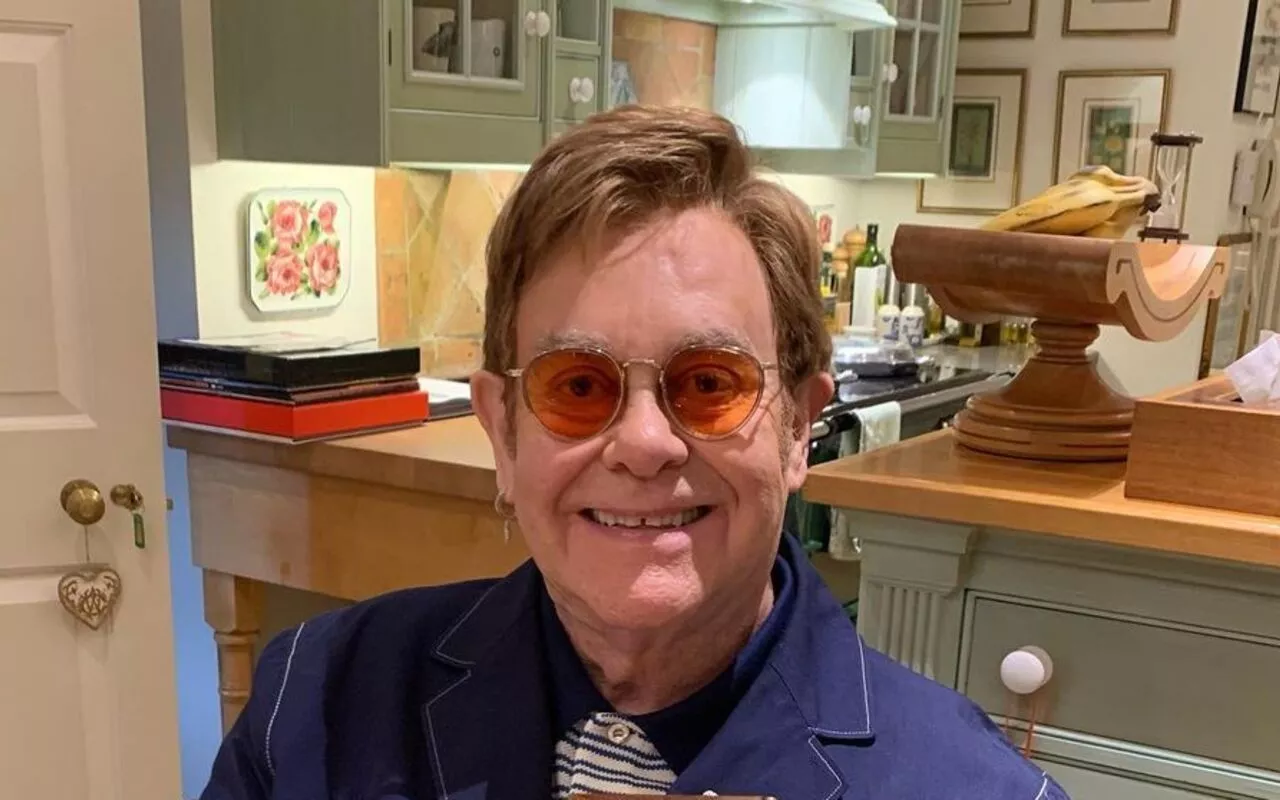 Elton John 'in Good Health' After Hospitalized Following a Fall at His Villa