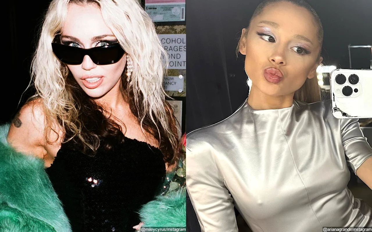 Miley Cyrus Reveals She Scared Ariana Grande With Her Flirty Act