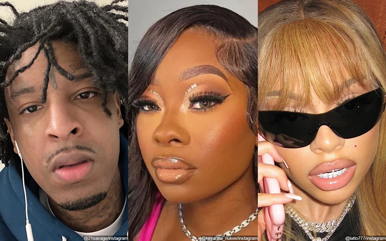 EXCLUSIVE: Rapper 21 Savage Reportedly Goes BACK To Wife  After Split w/  Side Chick Latto!! - Media Take Out