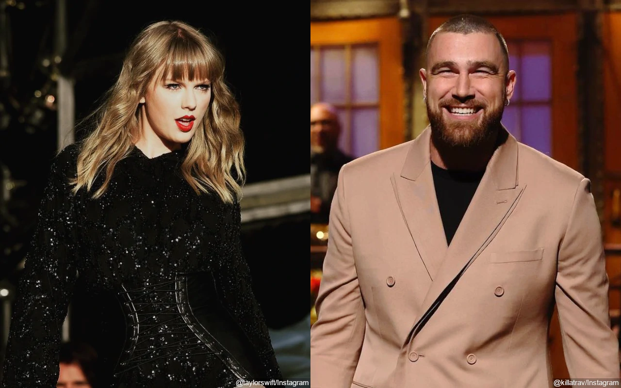 Taylor Swift Caught Wrapping Her Arm Around Travis Kelce's Neck in New Pic