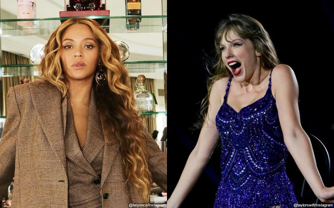 Beyonce Shows Up at Taylor Swift's 'Eras Tour' Film Premiere in Hollywood