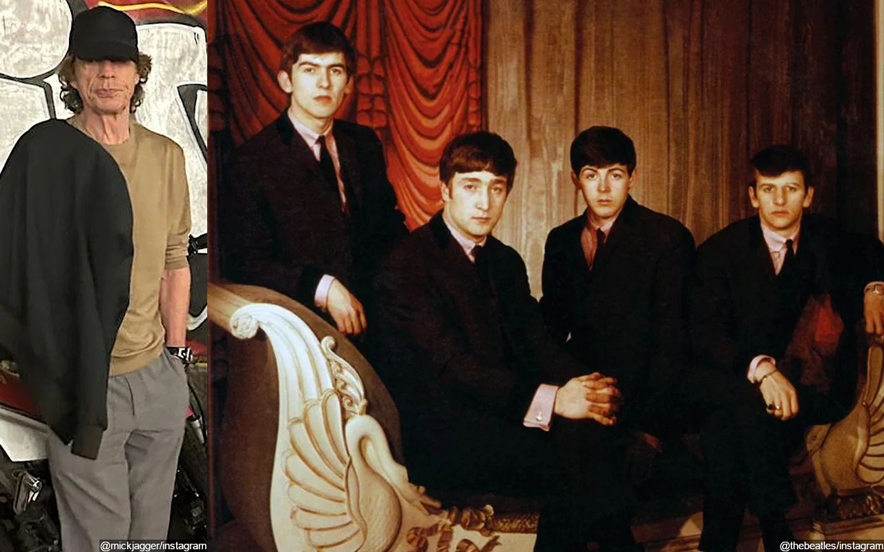 Mick Jagger Throws Shade at 'Cover Band' The Beatles
