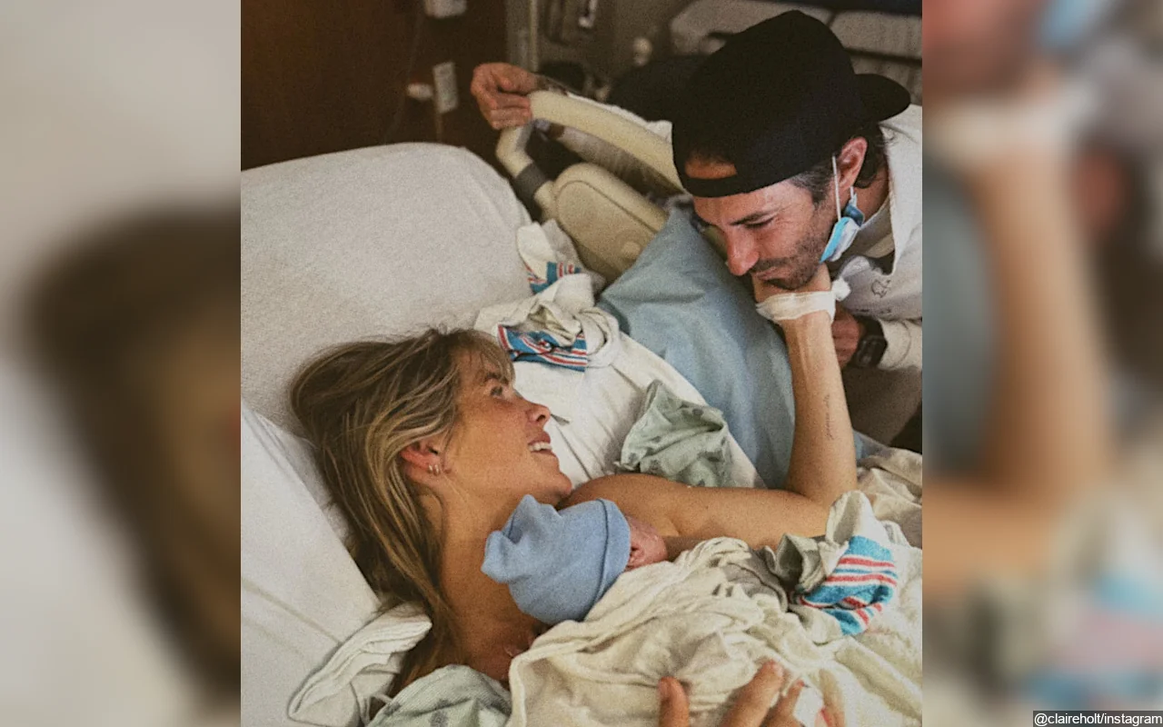 Claire Holt Shares Photo With Third Baby and Husband Andrew Joblon After Giving Birth
