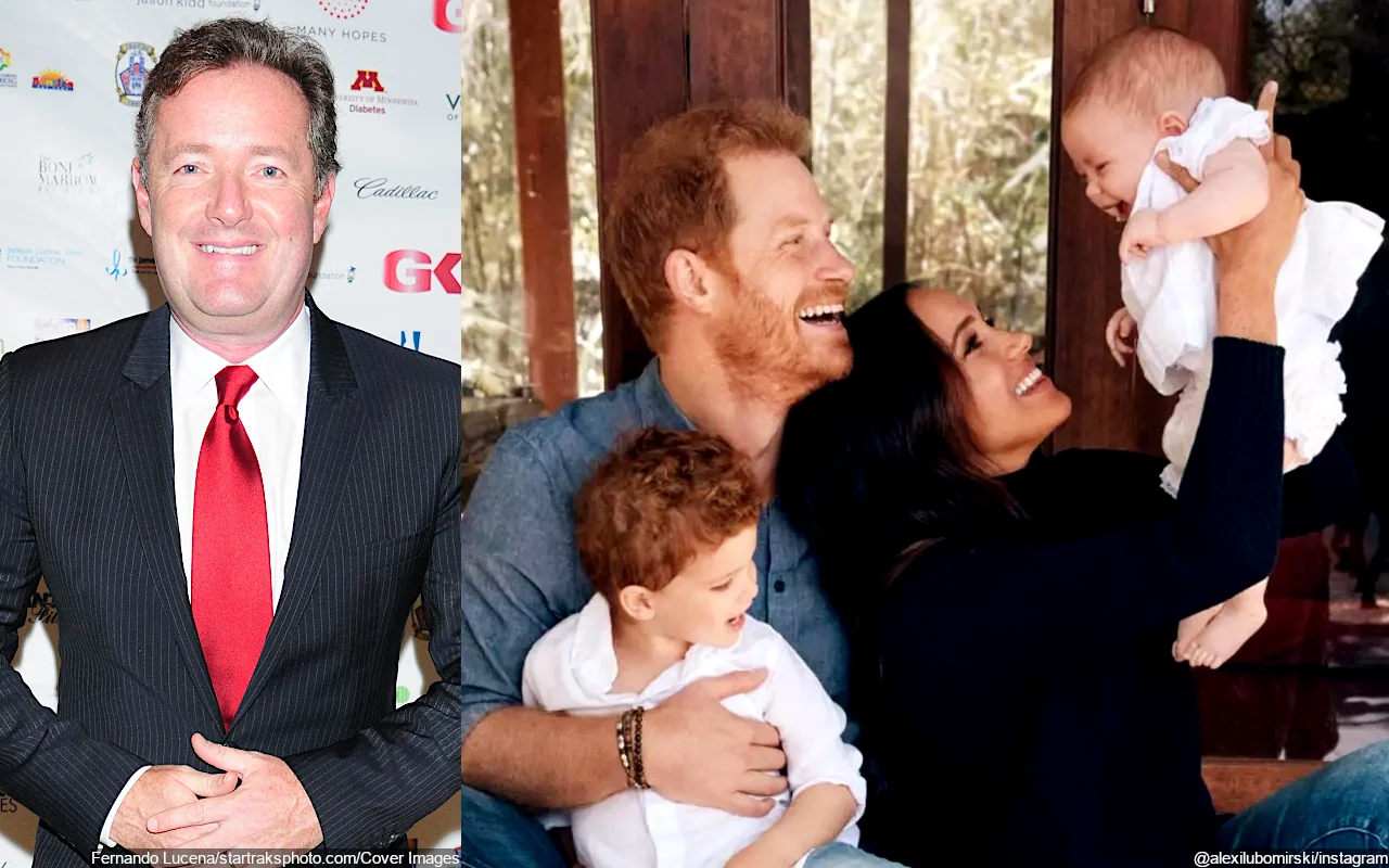 Piers Morgan Unveils Names of Royal Members Making Comments on Archie's Skin Color