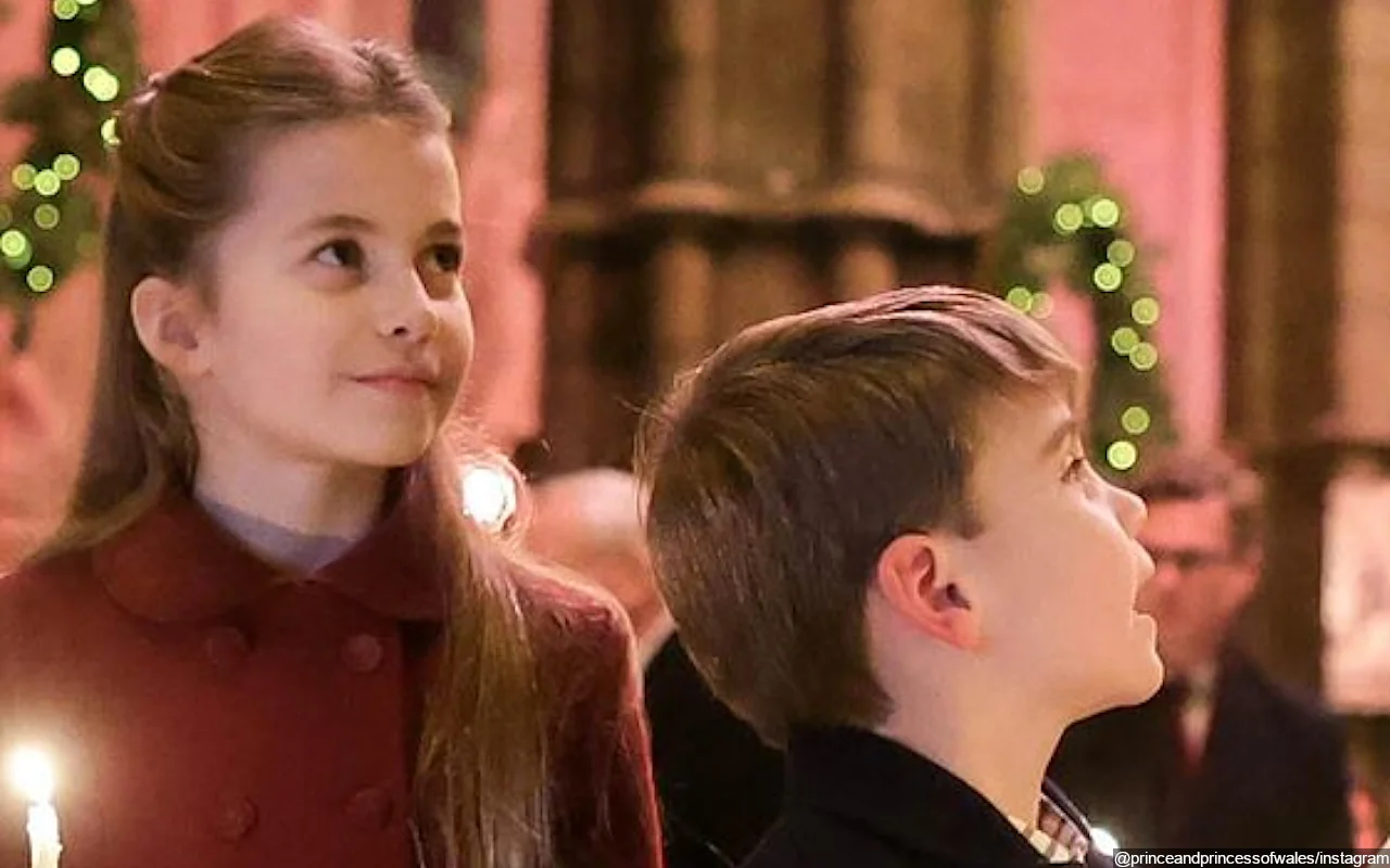 Prince Louis Gets Cheeky With Sister Princess Charlotte at Christmas Concert