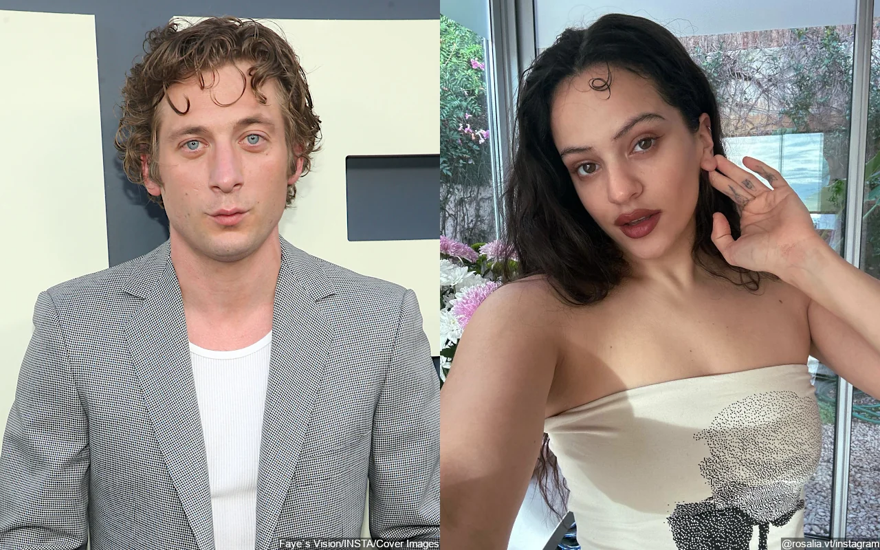 Jeremy Allen White and Rosalia Make Out During Date Night Smoke Break