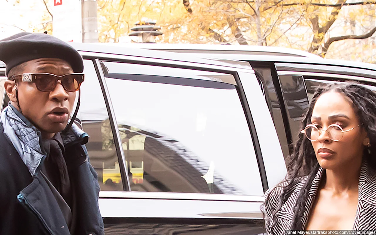 Meagan Good and Jonathan Majors Show PDA Outside Courthouse After He's Found Guilty