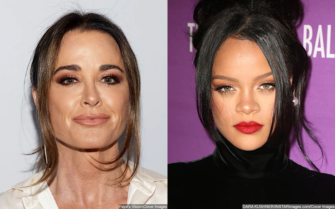 Kyle Richards Gushes Over 'Beautiful' Rihanna After Gifting Singer a ...