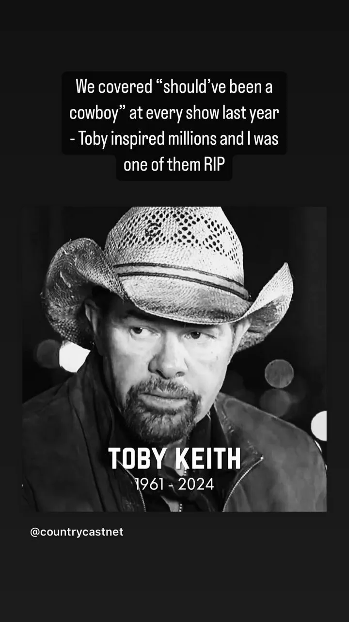 Jelly Roll remembers Toby Keith