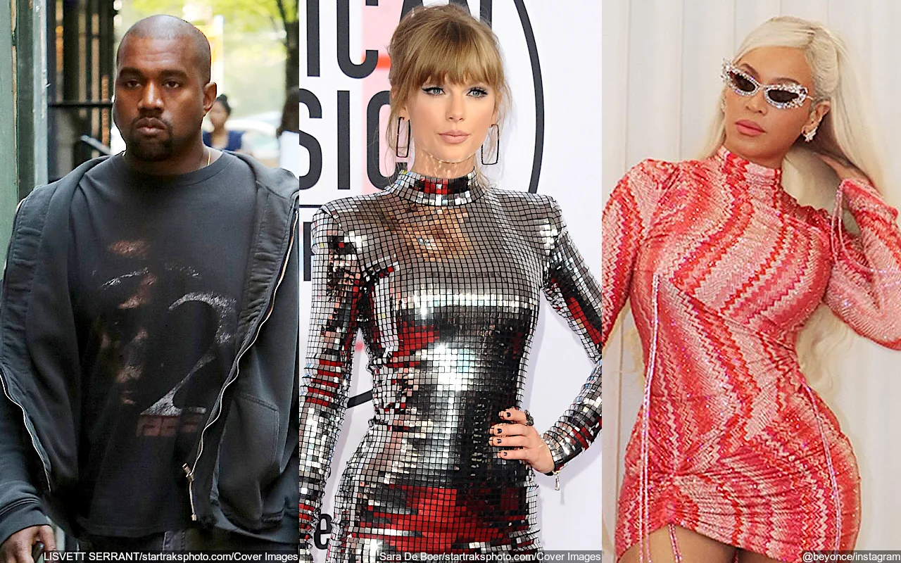 Kanye West Rants After Taylor Swift Fans Stream Beyonce's Song to Block His From Going No. 1