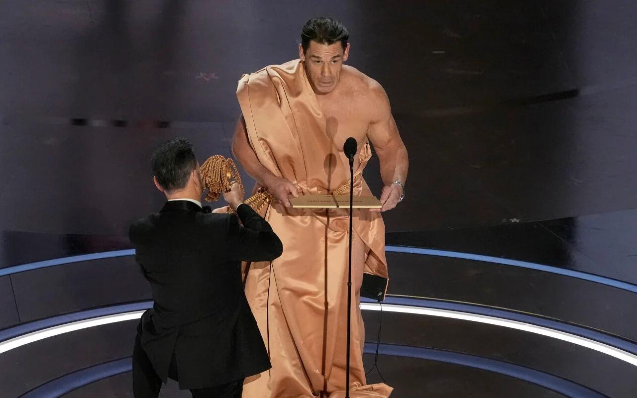 John Cena Accused of 'Humiliation Ritual' and Selling His Soul After Oscars Streaker Stunt