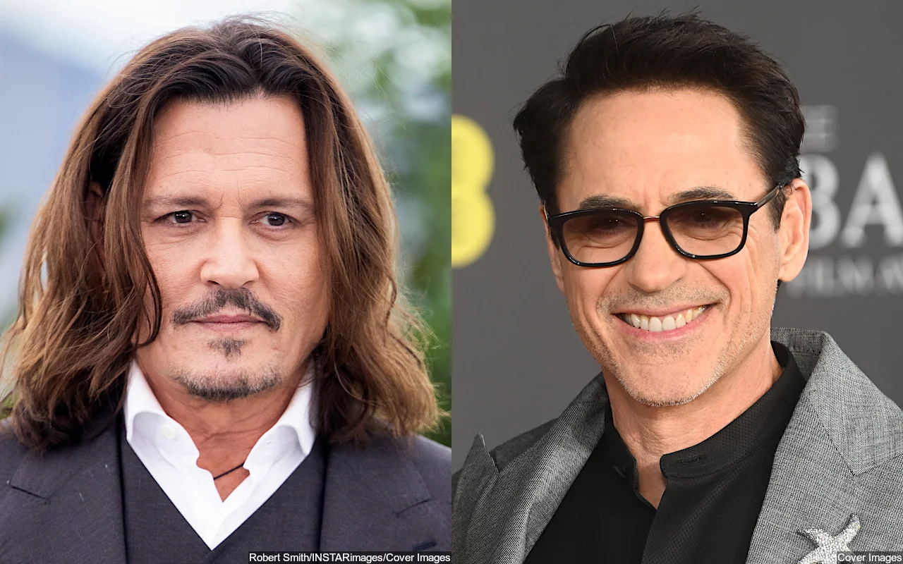 Johnny Depp Deletes Photo With Robert Downey Jr. After Roasted Over Photoshopped Image