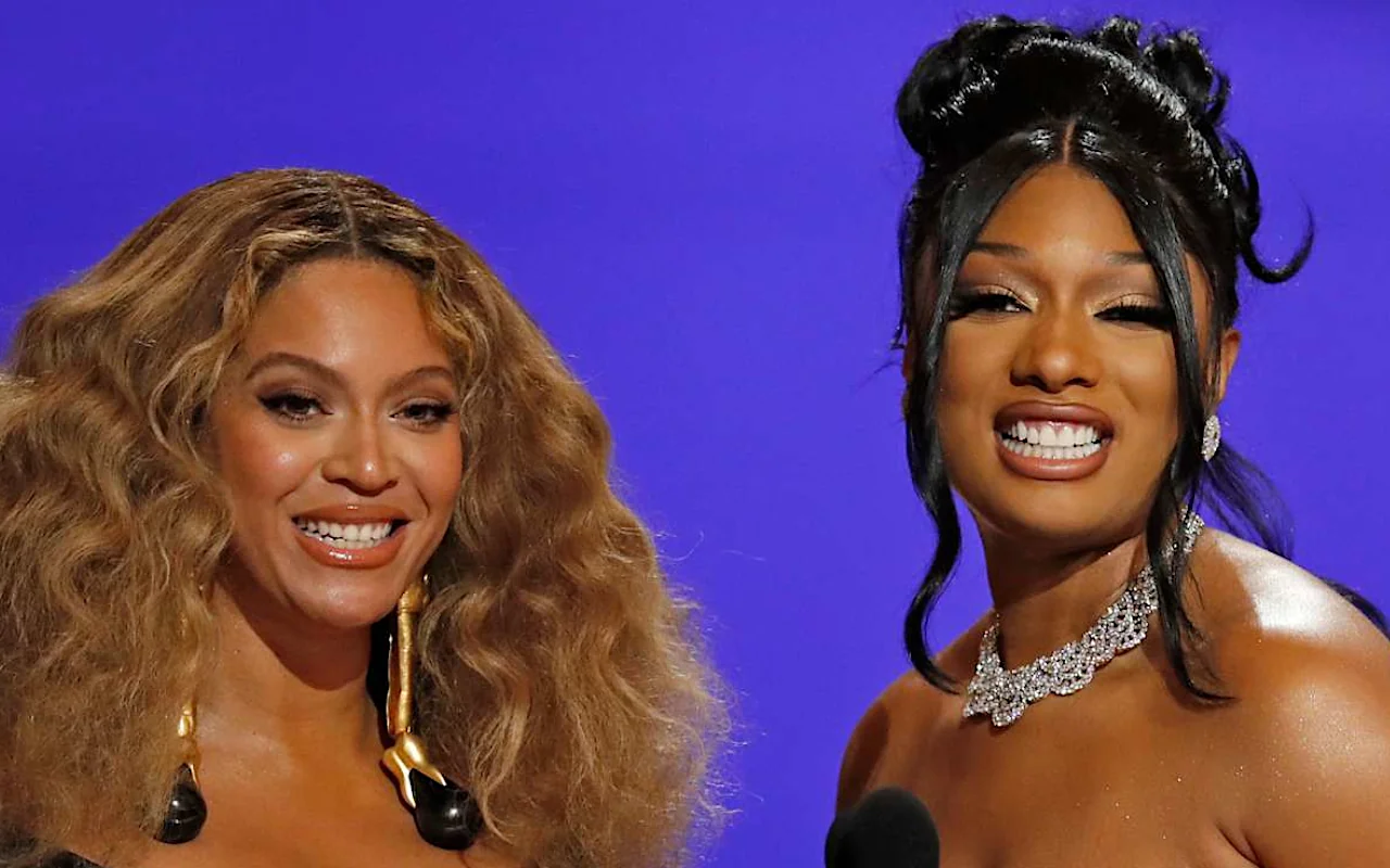 Megan Thee Stallion Sparks Rumors of Beyonce Collab With New Photos