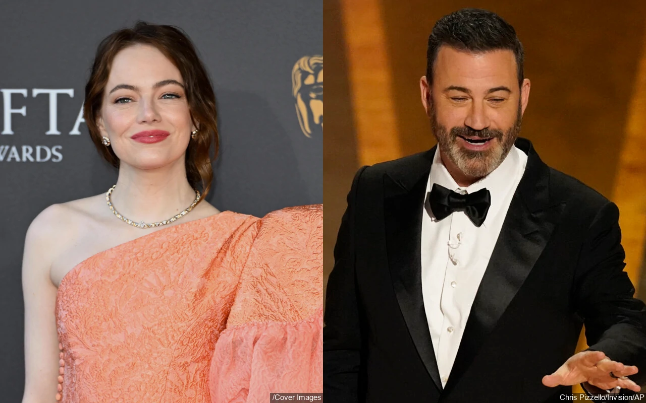 Emma Stone Insists She Didn't Call Jimmy Kimmel a 'Prick' at 2024 Oscars