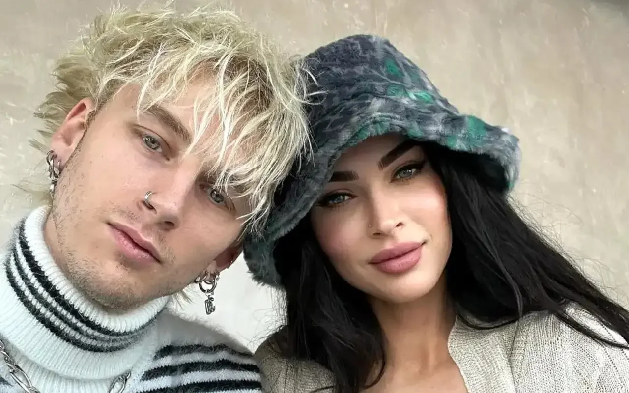 Megan Fox and MGK Step Out Together as 'Star Wars' Royals at Kendall Jenner's Halloween Party