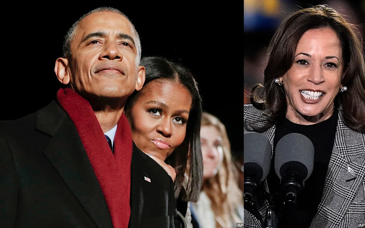 Barack and Michelle Obama Release Statement on Kamala Harris' Election