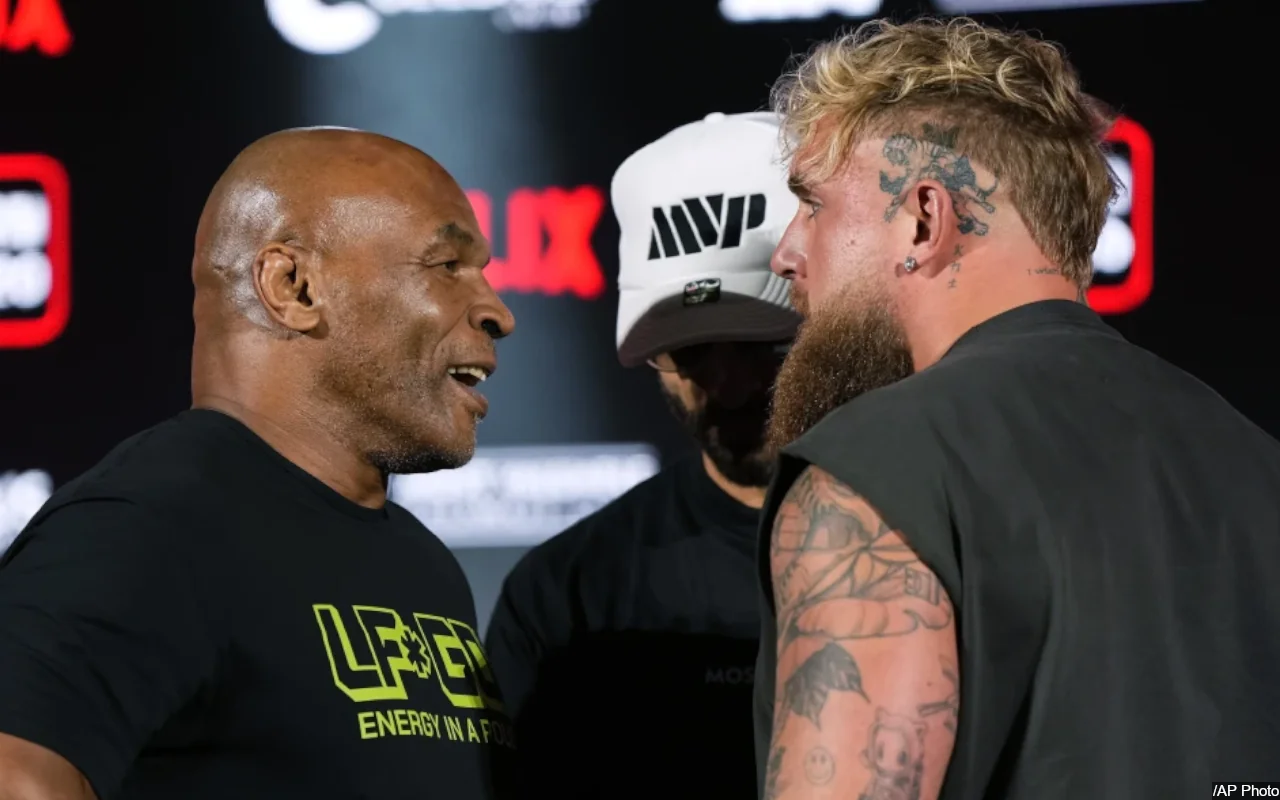 Mike tyson fight jake paul video