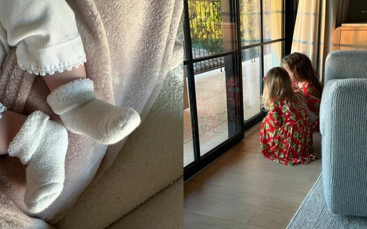 Katherine Schwarzenegger offers glimpses of her children