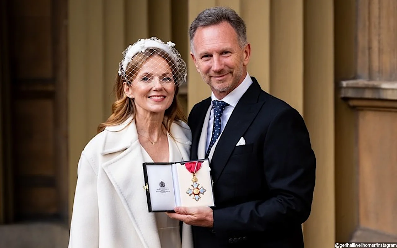 Geri Halliwell Celebrates Husband Christian Horner's Royal Honor From