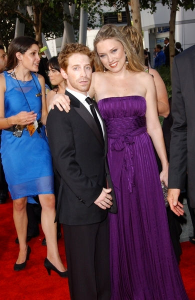 Seth Green, Clare Grant<br>The 61st Annual Primetime Emmy Awards - Arrivals