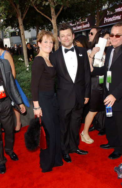 Andy Serkis, Lorraine Ashbourne<br>The 61st Annual Primetime Emmy Awards - Arrivals