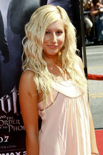 Ashley Tisdale<br>U.S. Premiere if Harry Potter and the Order of the Phoenix