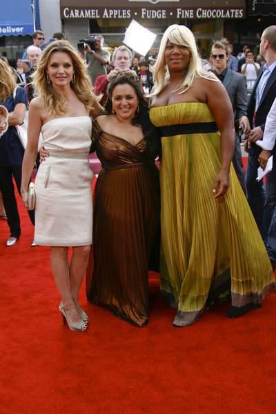 Michelle Pfeiffer, Nikki Blonski, Queen Latifah<br>Los Angeles Premiere of HAIRSPRAY