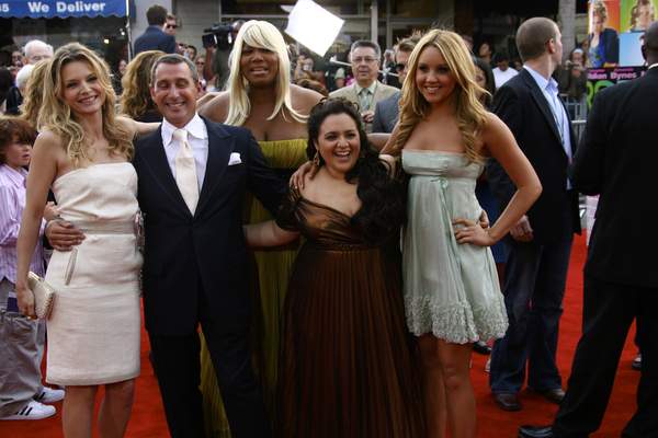 Michelle Pfeiffer, Adam Shankman, Queen Latifah, Nikki Blonski, Amanda Bynes<br>Los Angeles Premiere of HAIRSPRAY