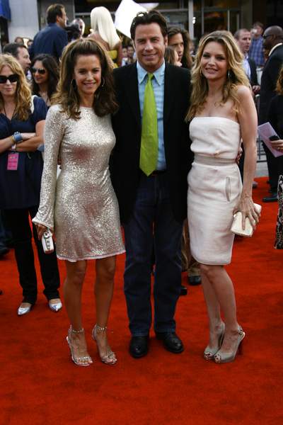 Kelly Preston, John Travolta, Michelle Pfeiffer<br>Los Angeles Premiere of HAIRSPRAY