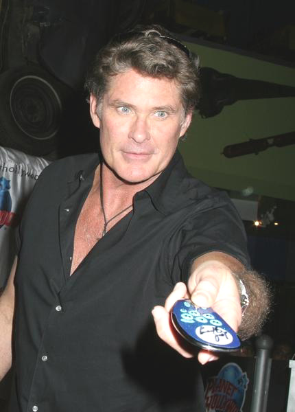 David Hasselhoff<br>David Hasselhauf Promotes Click at Planet Hollywood