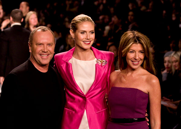 Heidi Klum, Michael Kors, Nina Garcia<br>Mercedes-Benz Fashion Week Fall 2009 - 