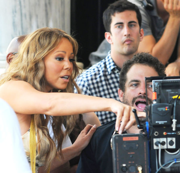 Mariah Carey<br>Mariah Carey on the Set of Her New Music Video 