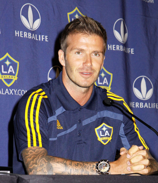 David Beckham<br>2009 Soccer - LA Galaxy and Red Bulls Press Conference at the W Hotel in New York - July 15, 2009