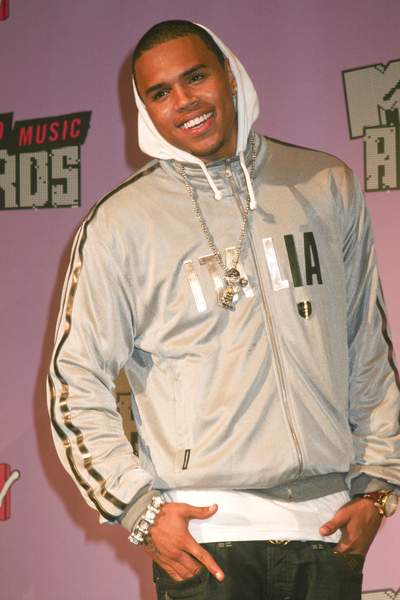 Chris Brown<br>2007 MTV Video Music Awards - Press Room