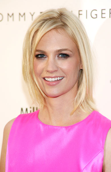 January Jones<br>Tommy Hilfiger Fifth Avenue Global Flagship Store Opening - Arrivals