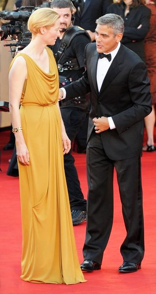 George Clooney, Tilda Swinton<br>65th Annual Venice Film Festival - 