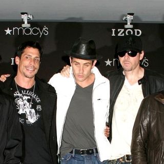 New Kids On The Block in New Kids on the Block Announce Their New Album and Upcoming Tour at Macy's in New York